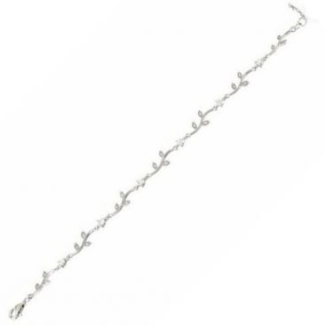 Bracelet argent et oxydes LINEARGENT - 12968-P