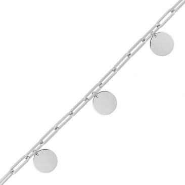 Bracelet argent Stepec - PRENOM17R