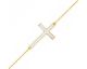 Bracelet plaqué or & oxydes Phebus - 76300078