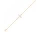 Bracelet plaqué or & oxydes Phebus - 76300078