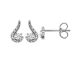 Boucles d'oreilles boutons or & oxydes Stepec - aUOTII 
