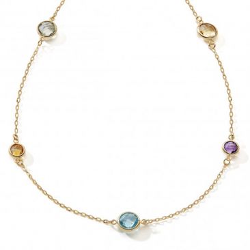 Collier pierres fines or Stepec - BPEUX