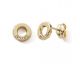 Boucles d'oreilles boutons or & oxydes Stepec - nBIPJO