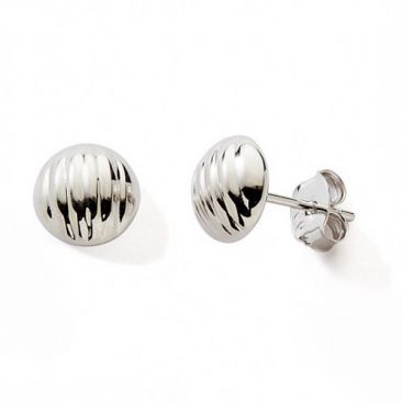 Boucles d'oreilles argent boutons - cJIJI