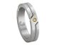 Bague acier & or Jourdan - JH150210R