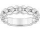 Bague argent et oxydes de zirconium - 337057.1