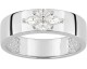 Bague argent et oxydes de zirconium - 337175.1