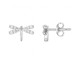 Boucles d'oreilles boutons argent oxydes Phebus - 70400742