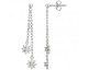 Boucles d'oreilles pendants argent oxydes Phebus - 70400747