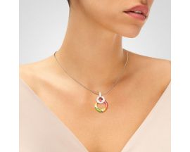 Pendentif argent oxydes Una Storia - BQ14014
