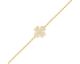 Bracelet trèfle plaqué or oxydes Phebus - 76300260