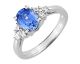 Bague or diamants & saphir - 1.6118.S1