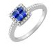 Bague or diamants & saphirs - 1.6025.S1