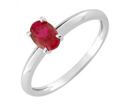 Bague or rubis - 7VX010GR