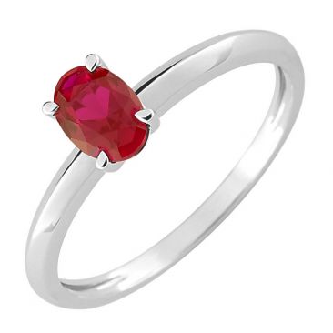 Bague or rubis - 7VX010GR