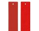 Cuir bracelet Les Georgettes - Rouge Passion/Glamour Exotique 25 mm