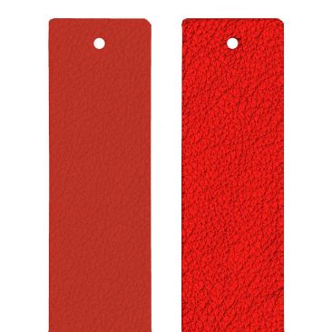 Cuir bracelet Les Georgettes - Rouge Passion/Glamour Exotique 25 mm