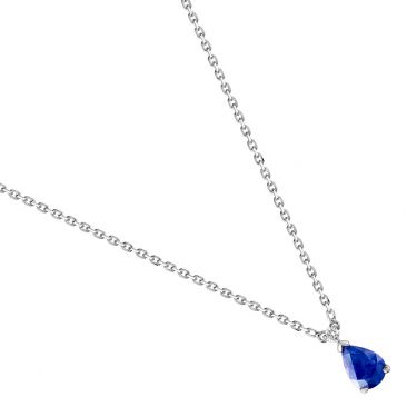 Collier or saphir & diamant - 7VG561GSB
