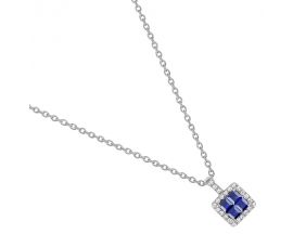 Collier or saphirs & diamants - 3.6007.S1