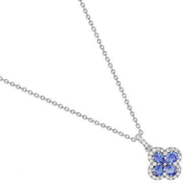 Collier or saphirs & diamants - 3.6009.S1