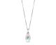 Collier argent et cristal Spark - A0572AB
