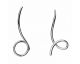 Boucles d'oreilles pendantes argent LINEARGENT - 18457-A