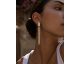 Boucles d'oreilles pendants argent & oxydes LINEARGENT - 19524-A