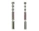 Boucles d'oreilles argent & oxydes zirconium LINEARGENT - 19564-A