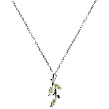 Collier argent et oxydes LINEARGENT - 19656-PE