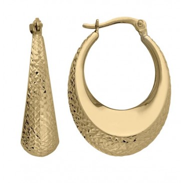 Boucles d'oreilles créoles or Stepec - bUEXIJ