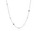 Collier argent et perles Jourdan - AJF210138N