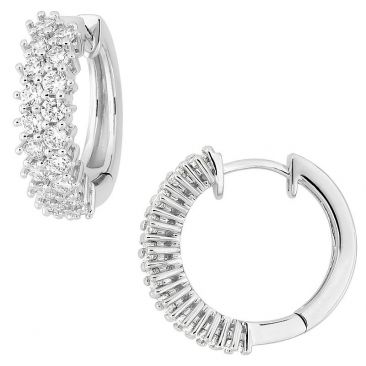 Boucles d'oreilles argent & oxydes - 335082.1