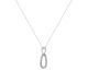 Collier argent & oxydes LINEARGENT - 19849.PE