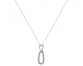 Collier argent & oxydes LINEARGENT - 19849.PE