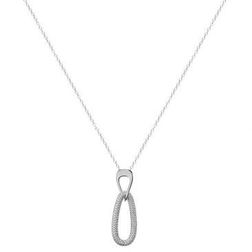 Collier argent & oxydes LINEARGENT - 19849.PE