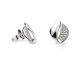 Boucles d'oreilles argent & oxydes LINEARGENT - 19914-A
