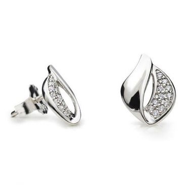 Boucles d'oreilles argent & oxydes LINEARGENT - 19914-A