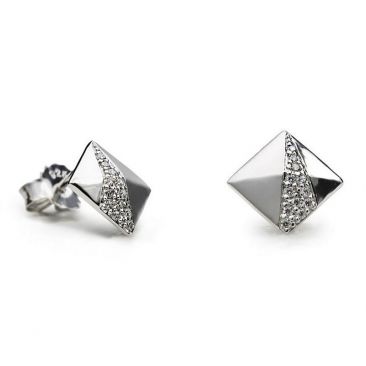 Boucles d'oreilles argent & oxydes LINEARGENT - 19915-A