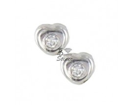 Boucles d'oreilles boutons or Stepec - EOTP