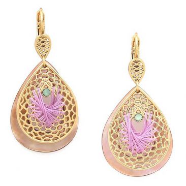 Boucles d'oreilles créoles Franck Herval - 12--69403