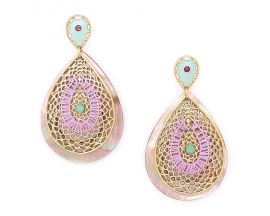 Boucles d'oreilles créoles Franck Herval - 12--69406