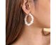 Boucles d'oreilles créoles Nature Bijoux - 12CP79389