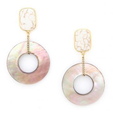 Boucles d'oreilles pendantes Nature Bijoux - 12--90027