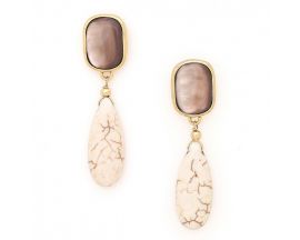 Boucles d'oreilles pendantes Nature Bijoux - 12--90021