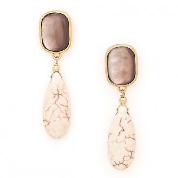 Boucles d'oreilles pendantes Nature Bijoux - 12--90021