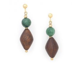 Boucles d'oreilles pendantes Nature Bijoux - 12--90061
