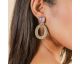 Boucles d'oreilles pendantes Nature Bijoux - 12--90100