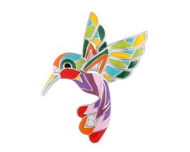 Pendentif colibri argent et oxydes Una Storia - BQ121228