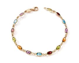 Bracelet or pierres fines Stepec - BBOXJ