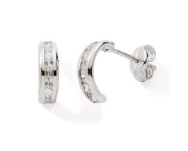 Boucles d'oreilles boutons or Stepec - NA057